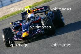 13.02.2007 Barcelona, Spain,  Mark Webber (AUS), Red Bull Racing, RB3 - Formula 1 Testing