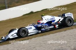 13.02.2007 Barcelona, Spain,  Robert Kubica (POL), BMW Sauber F1 Team, F1.07 - Formula 1 Testing