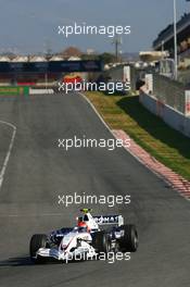 13.02.2007 Barcelona, Spain,  Robert Kubica (POL), BMW Sauber F1 Team, F1.07 - Formula 1 Testing