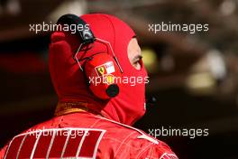 13.02.2007 Barcelona, Spain,  Scuderia Ferrari Mechanic - Formula 1 Testing