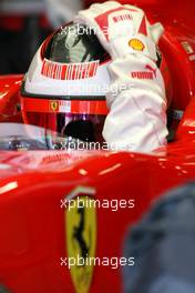 14.02.2007 Barcelona, Spain,  Kimi Raikkonen (FIN), Räikkönen, Scuderia Ferrari   - Formula 1 Testing
