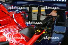 14.02.2007 Barcelona, Spain,  Scuderia Toro Rosso, STR02, rear detail - Formula 1 Testing