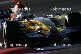 14.02.2007 Barcelona, Spain,  Giancarlo Fisichella (ITA), Renault F1 Team - Formula 1 Testing