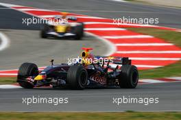 14.02.2007 Barcelona, Spain,  David Coulthard (GBR), Red Bull Racing, RB3 - Formula 1 Testing