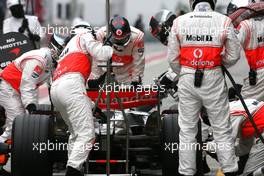 14.02.2007 Barcelona, Spain,  Fernando Alonso (ESP), McLaren Mercedes - Formula 1 Testing