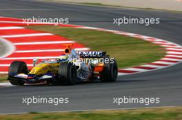 14.02.2007 Barcelona, Spain,  Giancarlo Fisichella (ITA), Renault F1 Team, R27 - Formula 1 Testing