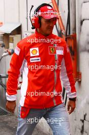 14.02.2007 Barcelona, Spain,  Michael Schumacher (GER), Scuderia Ferrari, attends F1 Testing in Barcelona - Formula 1 Testing