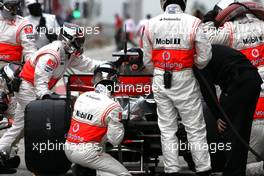 14.02.2007 Barcelona, Spain,  Lewis Hamilton (GBR), McLaren Mercedes - Formula 1 Testing