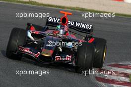 14.02.2007 Barcelona, Spain,  Vitantonio Liuzzi (ITA), Scuderia Toro Rosso, STR02 - Formula 1 Testing
