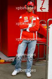 14.02.2007 Barcelona, Spain,  Michael Schumacher (GER), Scuderia Ferrari, attends F1 Testing in Barcelona - Formula 1 Testing