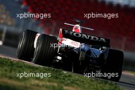 14.02.2007 Barcelona, Spain,  Takuma Sato (JPN), Super Aguri F1 Team - Formula 1 Testing