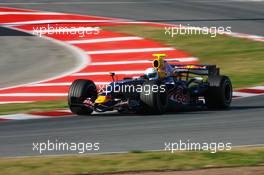 14.02.2007 Barcelona, Spain,  Mark Webber (AUS), Red Bull Racing, RB3 - Formula 1 Testing