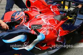 14.02.2007 Barcelona, Spain,  Vitantonio Liuzzi (ITA), Scuderia Toro Rosso, STR02 - Formula 1 Testing