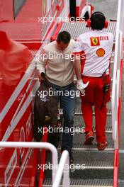 13.11.2007 Barcelona, Spain,  Michael Schumacher (GER), Test Driver, Scuderia Ferrari - Formula 1 Testing, Barcelona