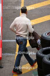 13.11.2007 Barcelona, Spain,  Michael Schumacher (GER), Test Driver, Scuderia Ferrari - Formula 1 Testing, Barcelona