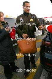 14.11.2007 Barcelona, Spain,  Michael Schumacher (GER), Test Driver, Scuderia Ferrari - Formula 1 Testing, Barcelona