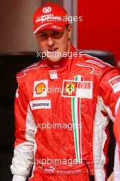 14.11.2007 Barcelona, Spain,  Michael Schumacher (GER), Test Driver, Scuderia Ferrari - Formula 1 Testing, Barcelona