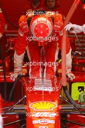 14.11.2007 Barcelona, Spain,  Michael Schumacher (GER), Test Driver, Scuderia Ferrari - Formula 1 Testing, Barcelona