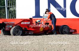 14.09.2007 Francorchamps, Belgium,  Felipe Massa (BRA), Scuderia Ferrari - Formula 1 World Championship, Rd 14, Belgium Grand Prix, Friday Practice