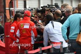 14.09.2007 Francorchamps, Belgium,  Kimi Raikkonen (FIN), Räikkönen, Scuderia Ferrari - Formula 1 World Championship, Rd 14, Belgium Grand Prix, Friday Press Conference