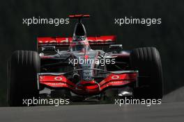 14.09.2007 Francorchamps, Belgium,  Fernando Alonso (ESP), McLaren Mercedes, MP4-22 - Formula 1 World Championship, Rd 14, Belgium Grand Prix, Friday Practice