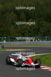 14.09.2007 Francorchamps, Belgium,  Jarno Trulli (ITA), Toyota Racing, TF107 - Formula 1 World Championship, Rd 14, Belgium Grand Prix, Friday Practice