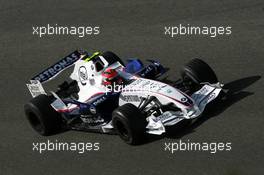 14.09.2007 Francorchamps, Belgium,  Robert Kubica (POL), BMW Sauber F1 Team, F1.07 - Formula 1 World Championship, Rd 14, Belgium Grand Prix, Friday Practice