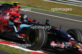 14.09.2007 Francorchamps, Belgium,  Sebastian Vettel (GER), Scuderia Toro Rosso, STR02  - Formula 1 World Championship, Rd 14, Belgium Grand Prix, Friday Practice