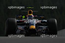 14.09.2007 Francorchamps, Belgium,  Mark Webber (AUS), Red Bull Racing, RB3 - Formula 1 World Championship, Rd 14, Belgium Grand Prix, Friday Practice