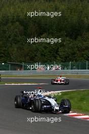 14.09.2007 Francorchamps, Belgium,  Nico Rosberg (GER), WilliamsF1 Team, FW29 - Formula 1 World Championship, Rd 14, Belgium Grand Prix, Friday Practice