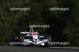 14.09.2007 Francorchamps, Italy,  Robert Kubica (POL),  BMW Sauber F1 Team  - Formula 1 World Championship, Rd 14, Belgium Grand Prix, Friday Practice