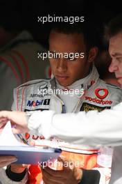 14.09.2007 Francorchamps, Belgium,  Lewis Hamilton (GBR), McLaren Mercedes - Formula 1 World Championship, Rd 14, Belgium Grand Prix, Friday Practice
