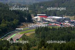 14.09.2007 Francorchamps, Belgium,  Scenic view - Formula 1 World Championship, Rd 14, Belgium Grand Prix, Friday Practice