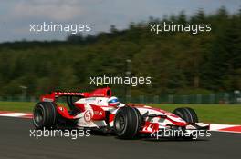 14.09.2007 Francorchamps, Belgium,  Anthony Davidson (GBR), Super Aguri F1 Team, SA07 - Formula 1 World Championship, Rd 14, Belgium Grand Prix, Friday Practice