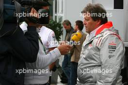 14.09.2007 Francorchamps, Belgium,  Norbert Haug (GER), Mercedes, Motorsport chief - Formula 1 World Championship, Rd 14, Belgium Grand Prix, Friday
