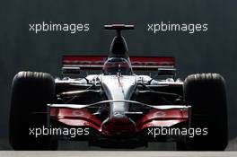 14.09.2007 Francorchamps, Italy,  Fernando Alonso (ESP), McLaren Mercedes, MP4-22 - Formula 1 World Championship, Rd 14, Belgium Grand Prix, Friday Practice
