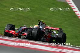 14.09.2007 Francorchamps, Italy,  Lewis Hamilton (GBR), McLaren Mercedes, MP4-22 - Formula 1 World Championship, Rd 14, Belgium Grand Prix, Friday Practice