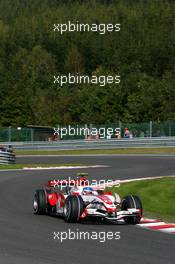 14.09.2007 Francorchamps, Belgium,  Anthony Davidson (GBR), Super Aguri F1 Team, SA07 - Formula 1 World Championship, Rd 14, Belgium Grand Prix, Friday Practice