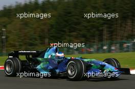 14.09.2007 Francorchamps, Belgium,  Jenson Button (GBR), Honda Racing F1 Team, RA107 - Formula 1 World Championship, Rd 14, Belgium Grand Prix, Friday Practice