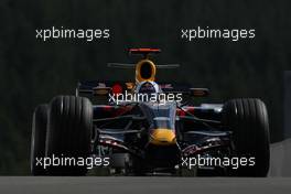 14.09.2007 Francorchamps, Belgium,  David Coulthard (GBR), Red Bull Racing, RB3 - Formula 1 World Championship, Rd 14, Belgium Grand Prix, Friday Practice