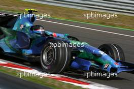 14.09.2007 Francorchamps, Belgium,  Rubens Barrichello (BRA), Honda Racing F1 Team, RA107 - Formula 1 World Championship, Rd 14, Belgium Grand Prix, Friday Practice