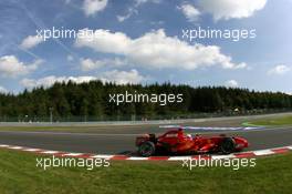 14.09.2007 Francorchamps, Belgium,  Felipe Massa (BRA), Scuderia Ferrari, F2007 - Formula 1 World Championship, Rd 14, Belgium Grand Prix, Friday Practice