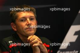 14.09.2007 Francorchamps, Belgium,  Nick Fry (GBR), Honda Racing F1 Team, Chief Executive Officer - Formula 1 World Championship, Rd 14, Belgium Grand Prix, Friday Press Conference