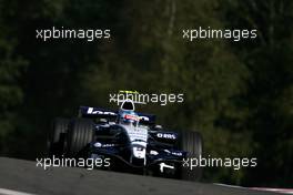 14.09.2007 Francorchamps, Italy,  Alexander Wurz (AUT), Williams F1 Team - Formula 1 World Championship, Rd 14, Belgium Grand Prix, Friday Practice