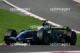 14.09.2007 Francorchamps, Italy,  Jenson Button (GBR), Honda Racing F1 Team, RA107 - Formula 1 World Championship, Rd 14, Belgium Grand Prix, Friday Practice