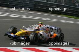 14.09.2007 Francorchamps, Italy,  Heikki Kovalainen (FIN), Renault F1 Team, R27 - Formula 1 World Championship, Rd 14, Belgium Grand Prix, Friday Practice