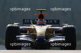14.09.2007 Francorchamps, Italy,  Heikki Kovalainen (FIN), Renault F1 Team, R27 - Formula 1 World Championship, Rd 14, Belgium Grand Prix, Friday Practice