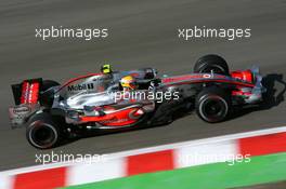 14.09.2007 Francorchamps, Belgium,  Lewis Hamilton (GBR), McLaren Mercedes, MP4-22 - Formula 1 World Championship, Rd 14, Belgium Grand Prix, Friday Practice