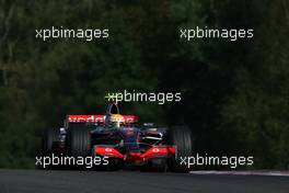 14.09.2007 Francorchamps, Italy,  Lewis Hamilton (GBR), McLaren Mercedes - Formula 1 World Championship, Rd 14, Belgium Grand Prix, Friday Practice