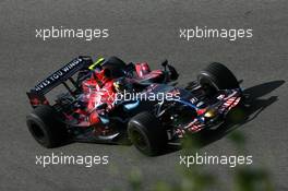 14.09.2007 Francorchamps, Belgium,  Sebastian Vettel (GER), Scuderia Toro Rosso, STR02  - Formula 1 World Championship, Rd 14, Belgium Grand Prix, Friday Practice